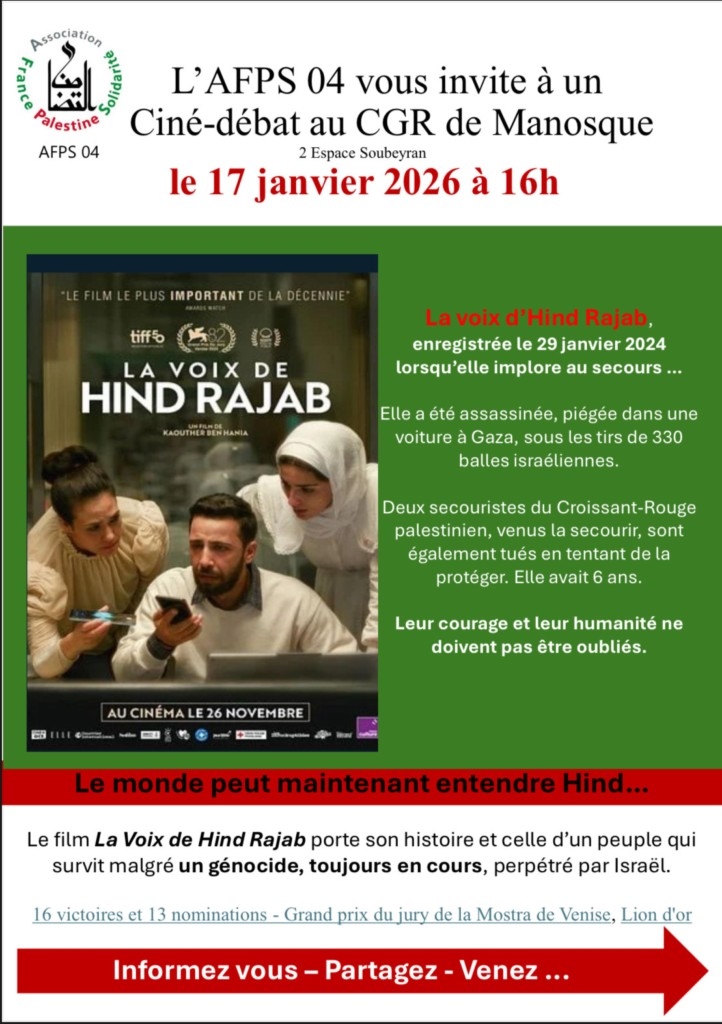 La Voix de Hind Rajab